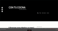 Desktop Screenshot of contucocina.com